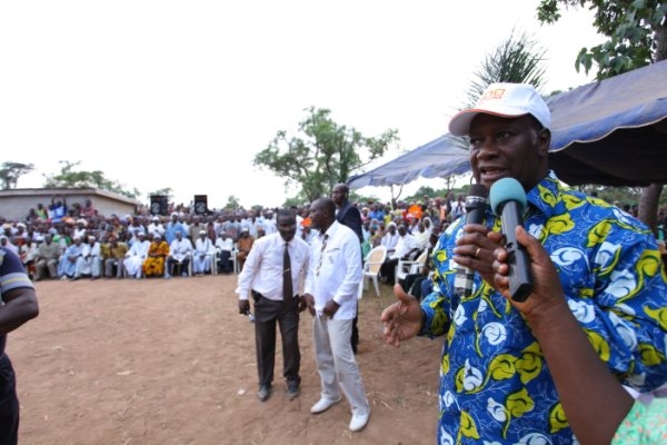 Fin de tournée dans la région des Savanes / Alassane Ouattara aux refondateurs depuis Korhogo: 